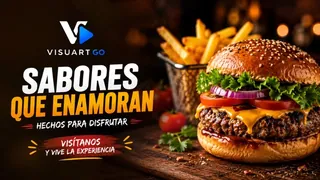 Anuncio de restaurante: sabores que enamoran