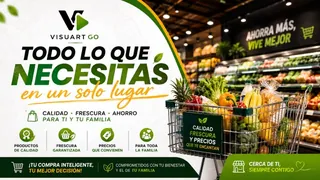 Anuncio de supermercado: todo en un solo lugar