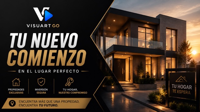 Anuncio de inmobiliaria: tu nuevo comienzo